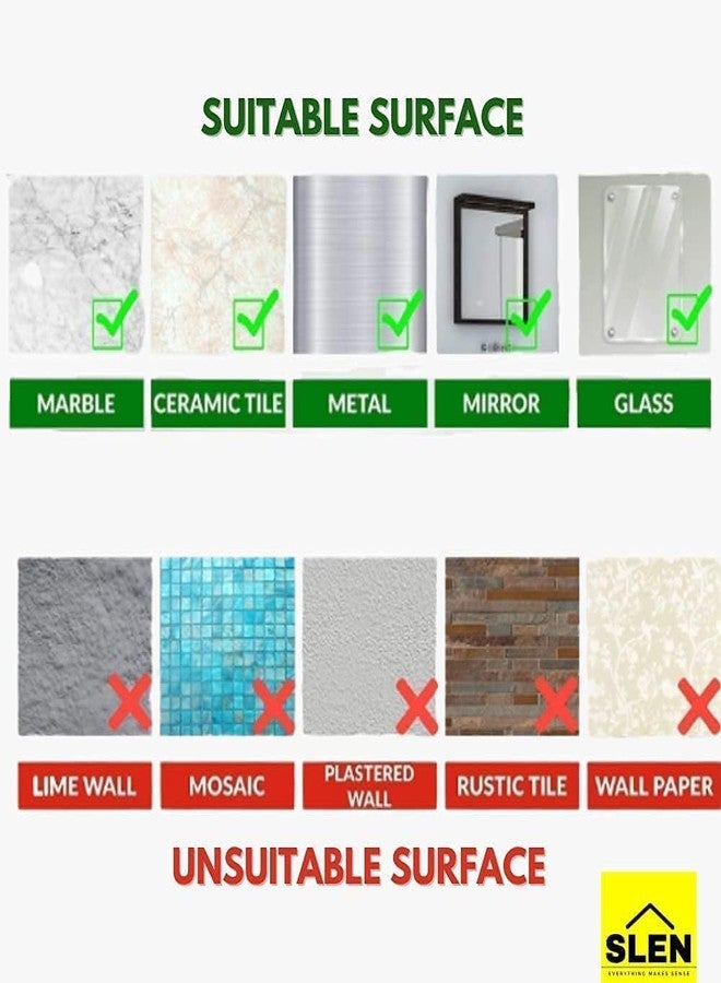 iSTAR Self Adhesive Sticker ABS Plastic Hand Towel Ring Holder for Bathroom Washbasin Triangle Towel Hanger Unbreakable Napkin Holder Stand for Kitchen Bathroom Accessroies, (Blue) Pack of 1 - Image 4